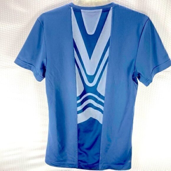 Adidas Men T-shirts Running Essentials Training Lifestyle Cyan (size Sma… - Picture 2 of 7